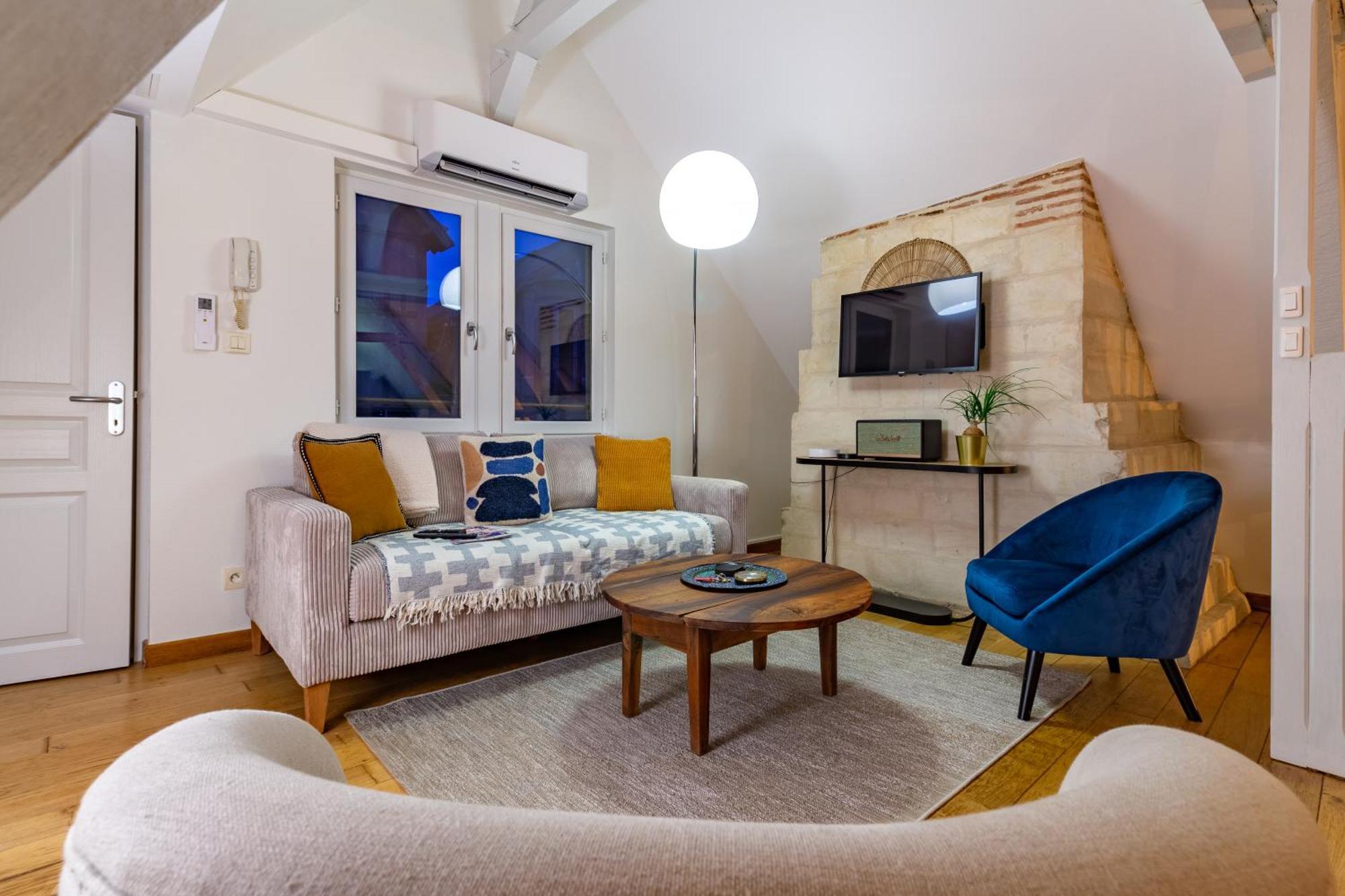 Le 13 Elegant Troyes Apartment Ngoại thất bức ảnh