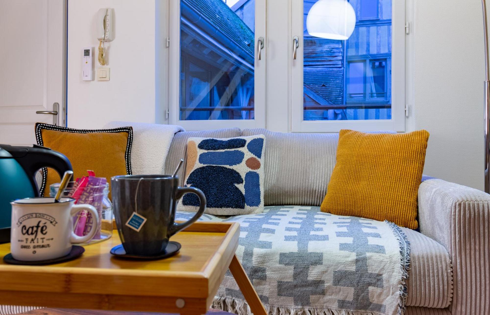 Le 13 Elegant Troyes Apartment Ngoại thất bức ảnh
